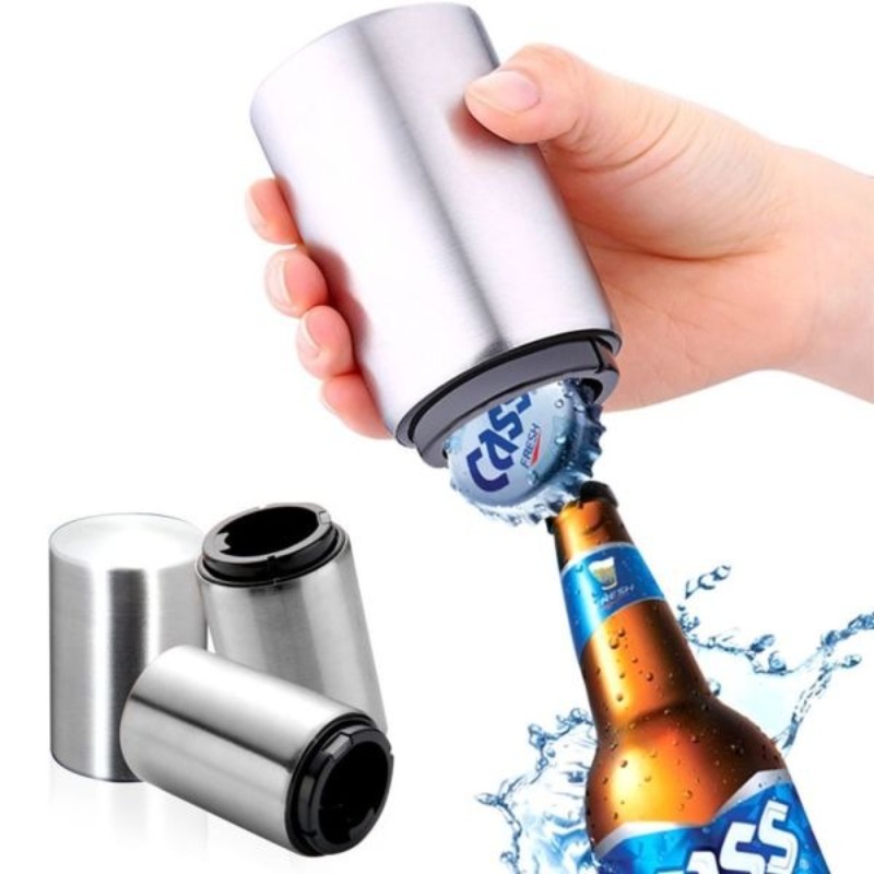 Wine Beer Glass - Automatyczny otwieracz do butelek ze stali