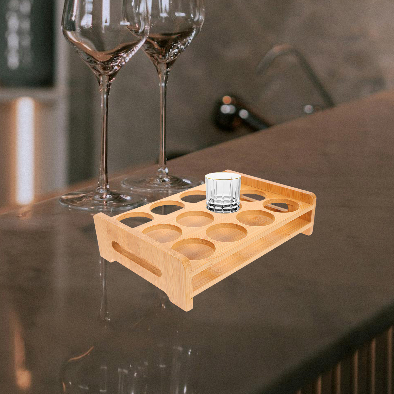 Wine Beer Glass - Stojak na kieliszki do shotów z