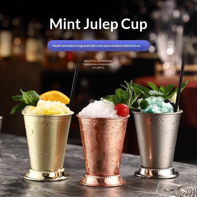 Wine Mix With Beer - Kubek do Mint Julep ze Stali