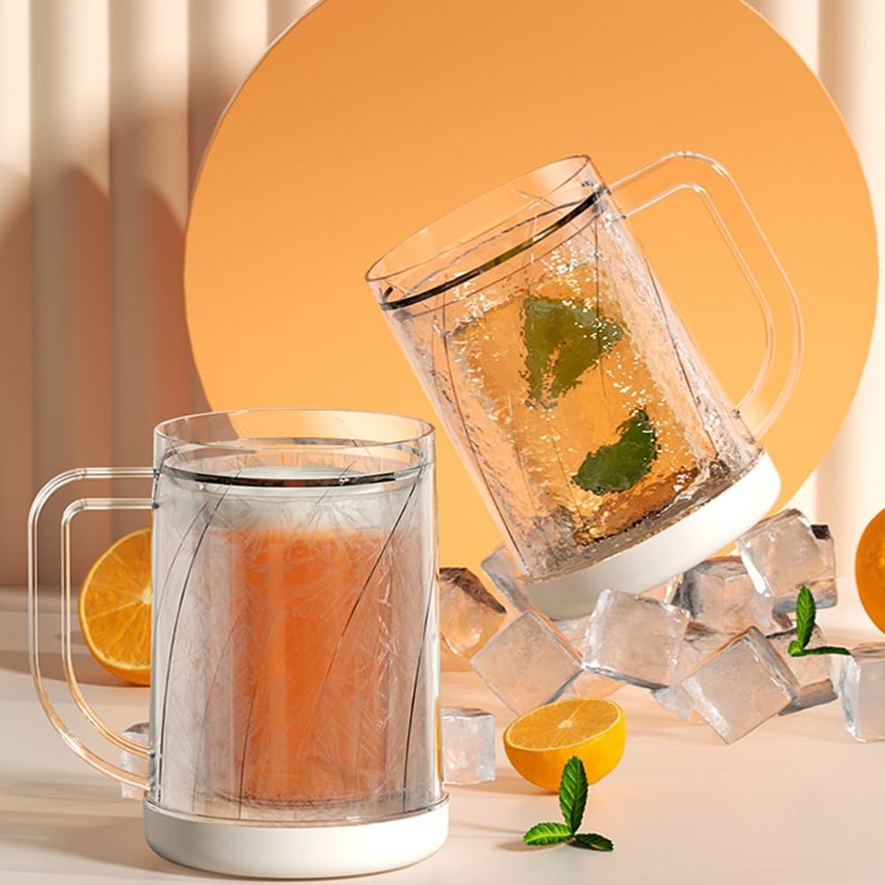 Wine Beer Glass - Kubek do zamrażarki z uchwytem, na