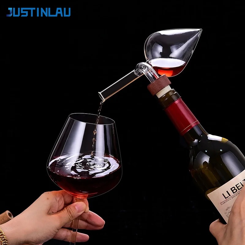 Wine Beer And Liquor - JUSTINLAU Okrągły/Aerator do wina w kształcie