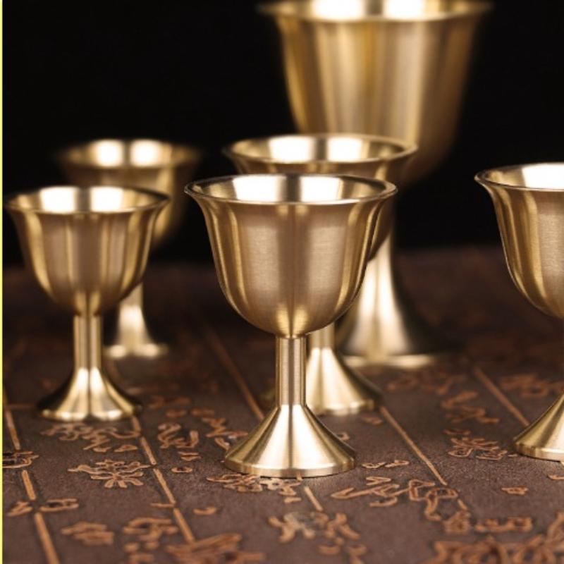 Retro mosiężny kubek z miedzi, – Wine Beer Glass recenzja i cena