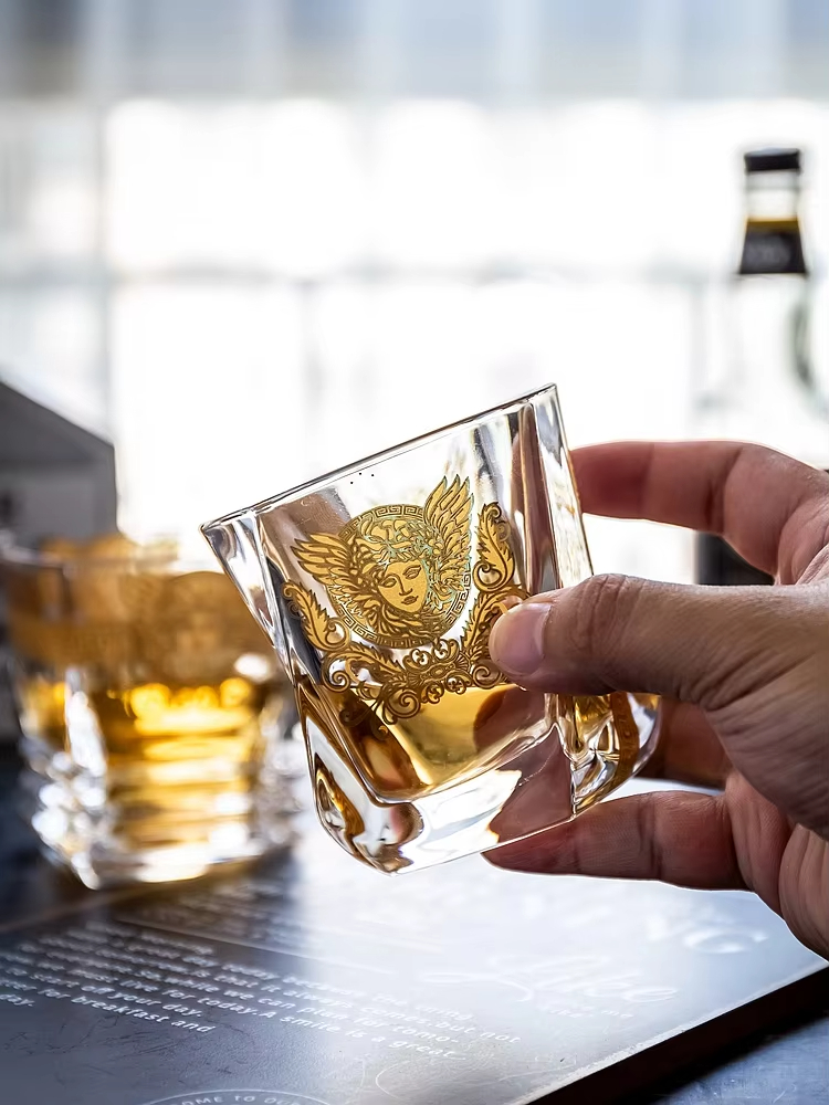 Medusa Gold Head Malowane szkł – Wine Beer And Liquor recenzja i cena