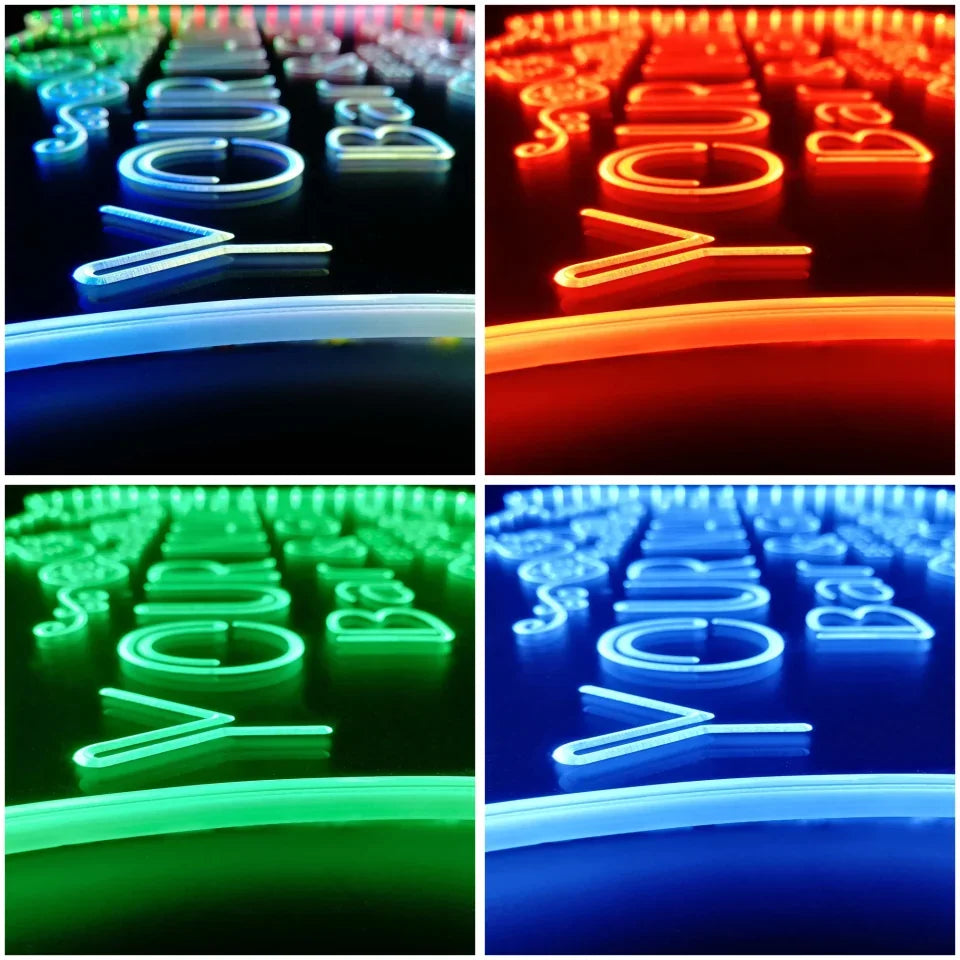 Personalizowany szyld LED RGB  – Wine Beer Name recenzja i cena
