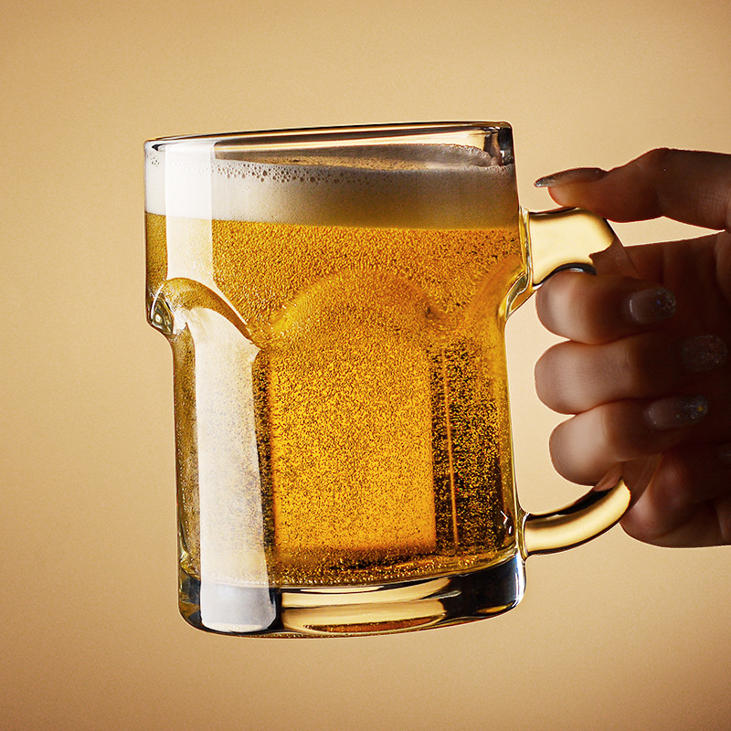 Kufel do piwa z uchwytem, krea – Wine Beer Glass recenzja i cena