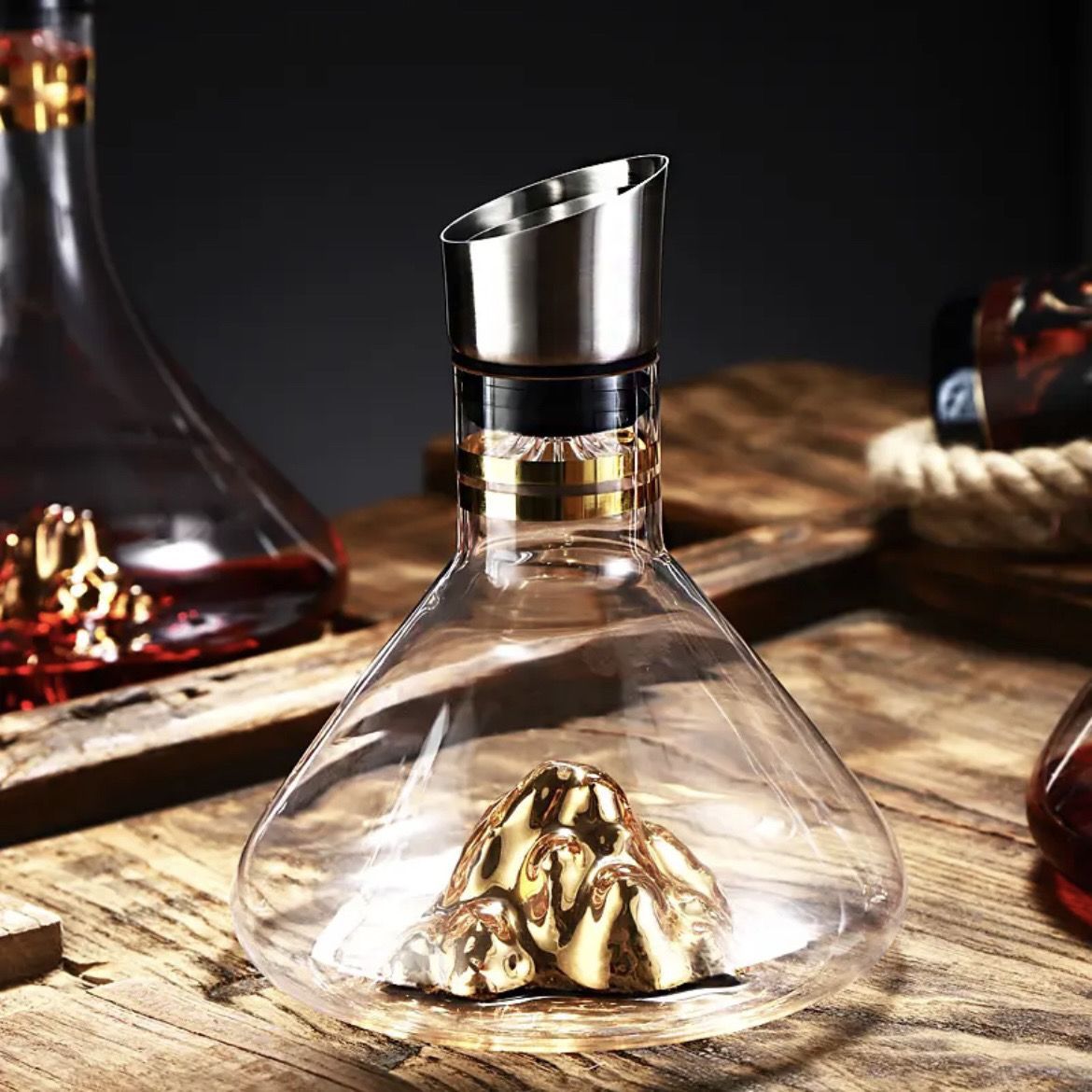 Karafka do wina Iceberg Whisky – Wine Beer And Liquor recenzja i cena