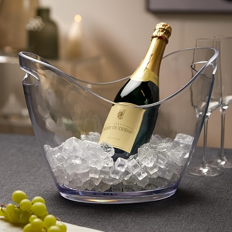 8L Przezroczysty kubeł na lód  – Wine Beer Holder recenzja i cena