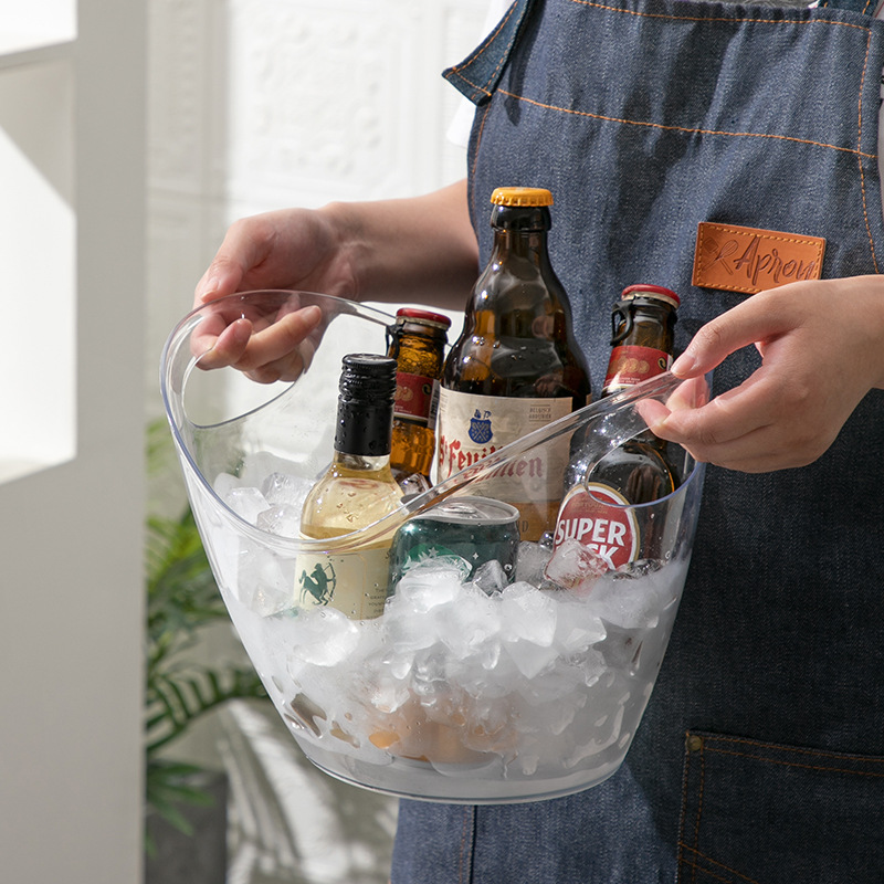 8L Przezroczysty kubeł na lód  – Wine Beer Holder recenzja i cena